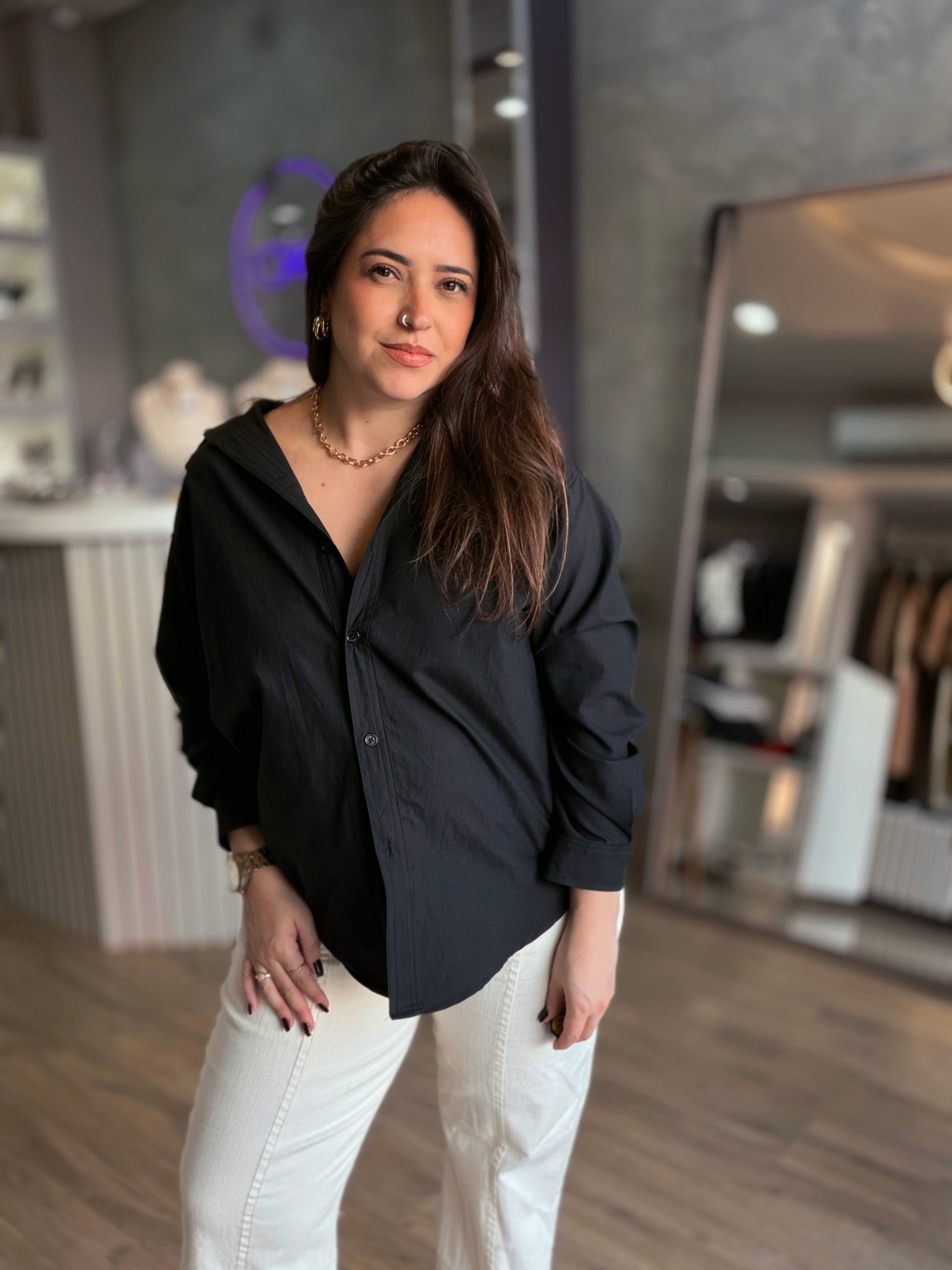 Camisa Cami - oversized